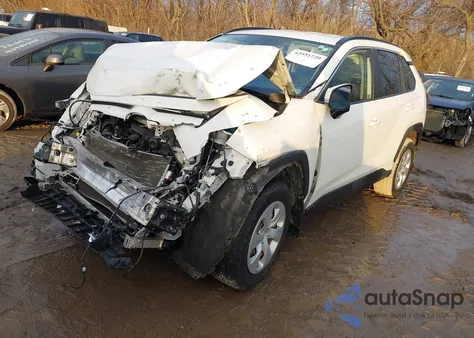 2019 Toyota Rav4 Le from USA, damaged, VIN JTMK1RFVXKD512888